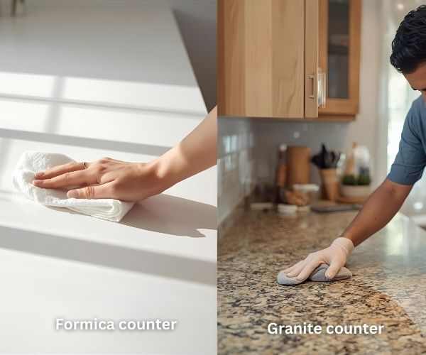 formica laminate countertops - cleaning and sealing