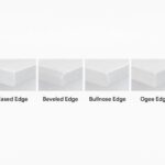 eased edge countertop